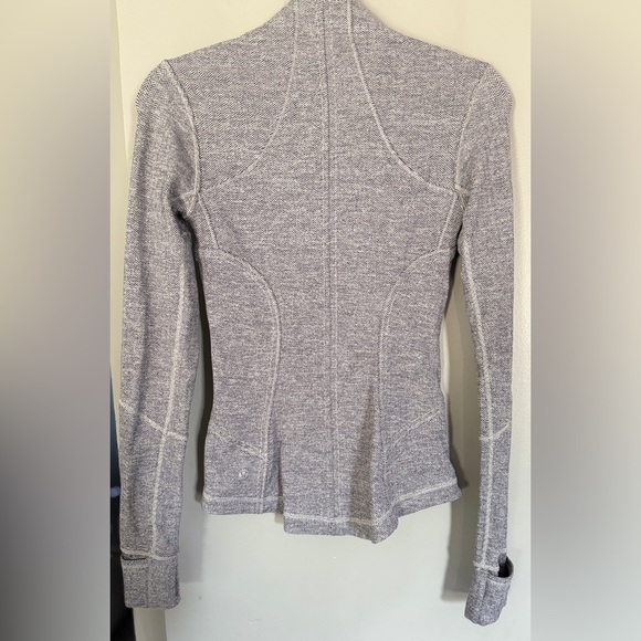 Lululemon Define Zip Up Jacket Women's - Heathered Grey - Picture 7 of 7
